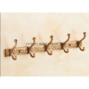 Rustic Farmhouse Brass <b>Wall</b> Hooks <b>Hangers</b> with Huge Demand for Adding Vintage Charm and Practical Storage Solutions - Product Image 3