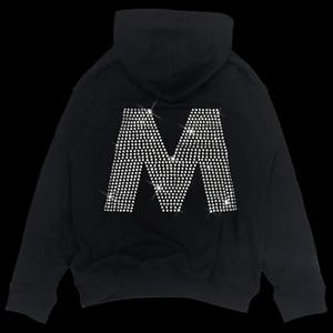 Sudaderas con capucha y Camiseta de algodón 100% de alta calidad para hombre con diseño personalizado de trabajo de diamantes de imitación de alta calidad - Product Image 4