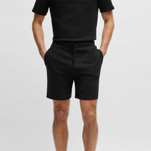 Pantalones cortos de punto Waffle de cinco cuartos de marca de moda para hombre, pantalones cortos de playa deportivos informales de verano ecológicos, estilos calientes de patrón sólido - Product Image 2