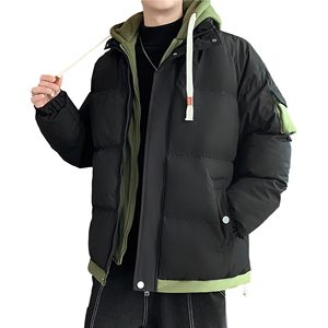 Doudoune brillante à la mode pour hommes Activités d'hiver isolées épaisses Veste d'extérieur brillante - Product Image 1