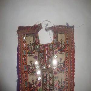 Blusa Bohemia Vintage Islámica para Mujer con Cuello Floral, Bordado Hecho a Mano, Apliques de Algodón, Transpirable, Ligera, de Manga Corta - Product Image 2