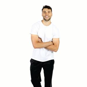 Streetwear brodé personnalisé pour hommes impression 3D bouffante pantalon de survêtement empilé en éponge française pantalon de survêtement évasé en polaire High Street - Product Image 2