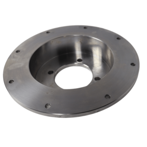 Plaque de montage en métal usinée CNC, boîtier à bride en acier de haute précision - Product Image 3