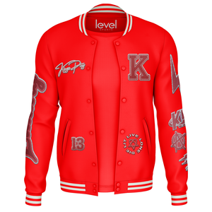 Chaquetas universitarias de béisbol con capucha y logotipo personalizado OEM con características de temporada de otoño para Letterman - Product Image 1