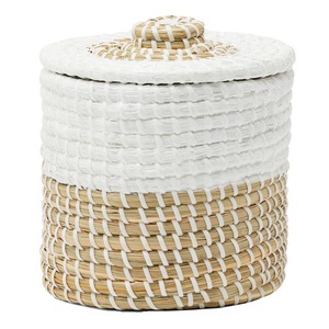 Porte-papier toilette en herbe de mer, boîte de rangement artisanale, écologique, naturelle, décoration intérieure et extérieure, vente en gros du Vietnam - Product Image 2