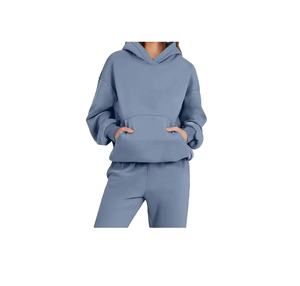 Conjuntos de chándal para mujer, conjunto de pantalones de chándal y Sudadera con capucha de 2 piezas para mujer 2026 - Product Image 5