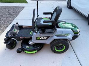 2024 cho <span class=keywords><strong>EGO</strong></span> zt4204l 42 \ "không lần lượt cưỡi Máy cắt cỏ điện không dây <span class=keywords><strong>v</strong></span>ới cỏ hộp cho Diy & cắt - Product Image 2