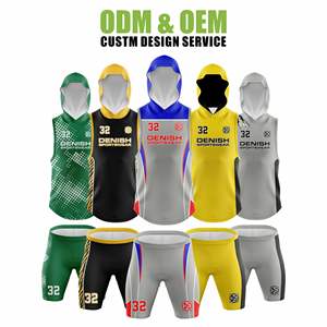 Ensemble de maillots de compression personnalisés de haute qualité 7v7 pour le football américain à séchage rapide uniformes d'équipe imprimés et respirants - Product Image 3