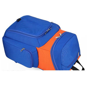 Sac de basket-ball de qualité supérieure, imperméable, tendance, décontracté, sac à dos en nylon souple avec broderie, sac de basket-ball - Product Image 4