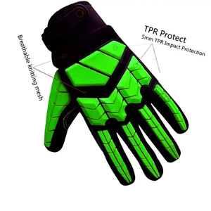 New Wholesale Lightweight Mechanic <b>Gloves</b> for <b>Men</b> and Safety Wear High Quality Leather Material Mechanic <b>Gloves</b> - Product Image 3