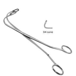 Pince à pierres rénales Randall de haute qualité 7.5 pouces 19.1cm mâchoires dentelées entièrement incurvées/légèrement incurvées par Endochoice Medical - Product Image 4