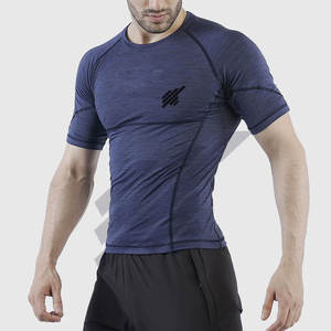 T-shirts de gym pour hommes de la meilleure qualité pour la vente en ligne Nouvelle arrivée T-shirts de gym sur mesure pour hommes - Product Image 1