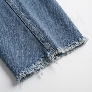 Premium Quality Denim <b>Jeans</b> Pants <b>Women's</b> Casual Fashion High Waist Pant Ladies Streetwear Washable Trousers Customized Color - Product Image 6