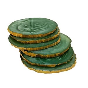 Custom Luxury Classic Eco-Friendly Resin <b>Coaster</b> Mat and Pad Type <b>for</b> Home Decor <b>Drink</b> Customised <b>Coasters</b> - Product Image 4