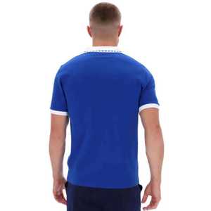 Chemises pour hommes personnalisées imprimées, en Spandex/Polyester, anti-plis, avec poche, manches courtes, logo brodé - Product Image 2