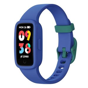 Montre connectée pour enfants avec bracelet en caoutchouc, écran AMOLED magnétique, étanche 3ATM, sans application/téléphone, moniteur de sommeil, podomètre - Product Image 1
