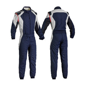 Traje de carreras Go Kart deportivo negro de alta calidad personalizado de talla grande precio razonable nombre del equipo OEM directo de proveedores de Pakistán - Product Image 5