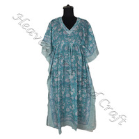 Robe africaine Designs Dubai Long Caftan Long Size Kaftan/Caftan Cotton Clothing Kaftan Women's Dress Wholesale Indian Caftan