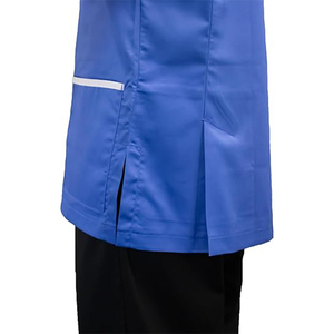 Uniformes Médicos de Algodón Tejido con Cuello en V, Conjuntos de Uniformes de Hospital para Hombres y Mujeres, Enfermería, Alta Calidad, Venta al por Mayor - Product Image 5