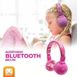หูฟังบลูทูธไร้สายสำหรับเด็ก - คละสี - Product Image 3