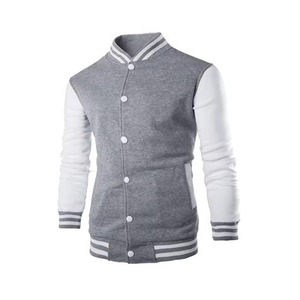 Custom <b>Winter</b> Plus Fleece Hoodie Men's Casual 2024 <b>Running</b> Training Slim Cardigan Baseball Uniform Varsity <b>Jacket</b> - Product Image 4