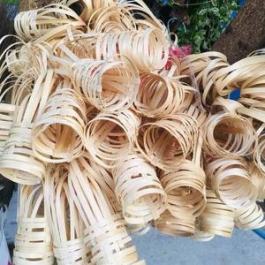 Portavasos Desechable Ecológico de Bambú para Té con Leche, Portavasos de Paja Natural Tejida de Vietnam - Product Image 6