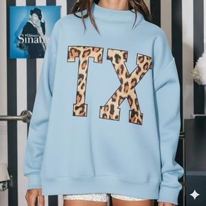 Winter French Terry Drop Shoulder Mock Neck Crewneck Oversized <b>Women's</b> Sweatshirt High Quality Streetwear Front - Product Image 1