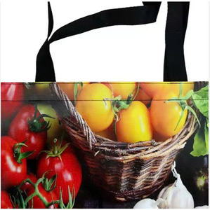 Sac d'épicerie pour supermarché personnalisé OEM sacs fourre-tout recyclables non tissés avec motif imprimé pour une utilisation en exposition SM le Vietnam - Product Image 3