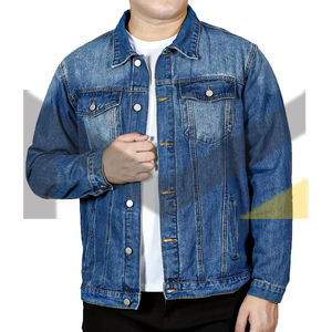 เสื้อแจ็คเก็ตยีนส์แฟชั่นบุรุษขนาดบวกสําหรับฤดูร้อน ฤดูใบไม้ผลิ ฤดูใบไม้ร่วง ฤดูหนาว เสื้อผ้ายีนส์บุรุษ - Product Image 1