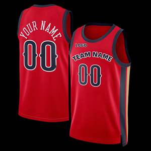 Ensemble de maillots de basket-ball personnalisés OEM |   Uniforme de basket-ball sublimé pour hommes avec nom et numéro - Product Image 3