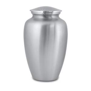 Urne funéraire en aluminium de 10 pouces pour cendres humaines, urne commémorative pour adulte, urnes en marbre vert - Product Image 4