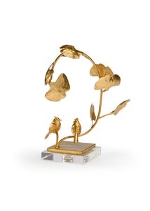 Pièce de décoration moderne écologique très vendue, durable, dorée, avec base en marbre, autocollante, pour salon et décoration intérieure - Product Image 2