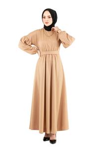 ชุดเดรสมุสลิมสำหรับผู้หญิงดีไซน์เรียบง่ายเรียบง่ายสำหรับผู้หญิงชุดอาบายาอิสลามขนาดพิเศษออกแบบได้ตามต้องการ - Product Image 6