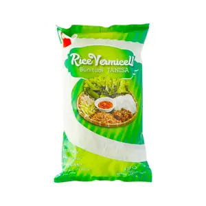 Wholesale Manufacturer Free Sample HALAL Food Dried White Rice Noodles Vermicelli Traditional Vietnamese Food