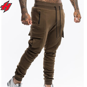 Unisex High Street Sport Sweatpants Custom Mid Waist <b>Jogger</b> Trousers with <b>Stacked</b> for Puff Print Fabric Men's Casual Sweat Pant - Product Image 3