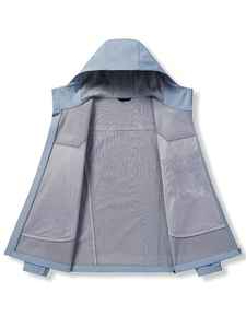 Premium Best Quality <b>Soft</b> <b>Shell</b> <b>Jacket</b> With <b>Hood</b> Custom Logo Winter Causal Breathable Windproof Waterproof Outdoor Men <b>Jackets</b> - Product Image 3