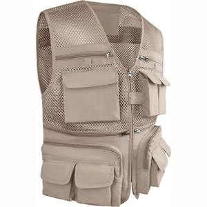 Chaleco de Seguridad Reflectante Personalizado, Ropa de Trabajo Industrial de Otoño, Chaqueta de Lona Transpirable de Alta Visibilidad para Construcción y Seguridad - Product Image 3