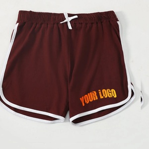 Pantalones cortos de gimnasio de estilo callejero 2025 personalizables de alta calidad de secado rápido transpirable de cintura media patrón sólido ecológico - Product Image 1