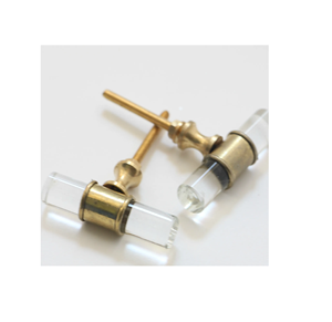 Perilla de puerta acrílica de alta calidad, manijas y perillas de puerta de cristal y uso de cocina y restaurantes a la venta - Product Image 3