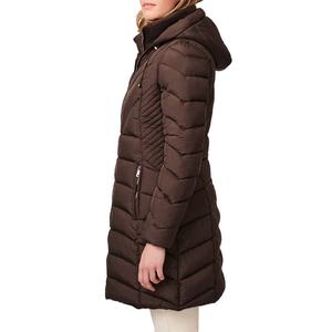 Femmes surdimensionné hiver coupe-vent doudoune Logo personnalisé grande taille col montant en gros personnalisé Design vierge 100% - Product Image 2