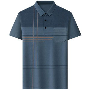 T-shirts de polo confortables pour hommes respirants pour la vente en ligne T-shirts de polo pour hommes Street Wear T-shirts de polo pour hommes - Product Image 1