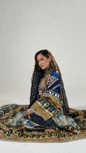 FABRICANTS PROFESSIONNELS ROBES AFGHANES DE QUALITÉ SUPÉRIEURE POUR FEMMES FAITES MAIN TRIBALES VINTAGE EN DENTELLE LONGUEUR SOL ÉCOLOGIQUES EN SOLDES - Product Image 2