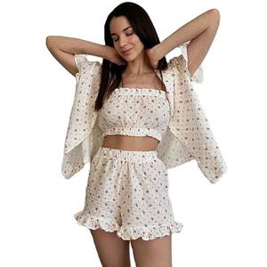 Pjs Sets <b>Pajamas</b> Sets <b>Women</b> Wholesale Modal Sleepwear Sleep & Lounge Wear Custom Cotton Ladies Long Sleeve Soft <b>Pajamas</b> - Product Image 1