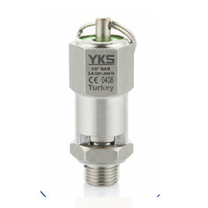 วาล์วนิรภัยสแตนเลสแบบปิดผนึกมาตรฐาน CE 1 64 บาร์ - Product Image 1