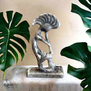 Valentina Vail Navajo <b>Handmade</b> Clay <b>Pottery</b> Figurine Wedding & Holiday Decor - Product Image 1