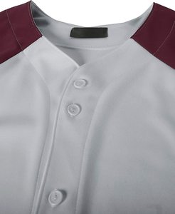 Camiseta de béisbol de alta calidad personalizada uniforme de sublimación de botón completo para hombres mujeres jóvenes softball - Product Image 2