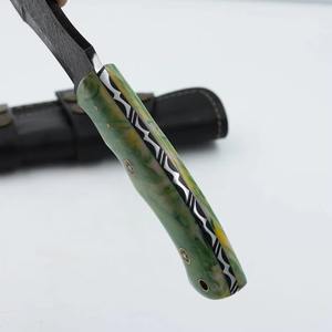 Traqueur personnalisable en acier Damas avec manche en bois couteau de camping couteau de traqueur de Offre Spéciale couteau de chasse en plein air - Product Image 4