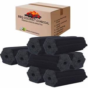 Meilleure vente Frêne blanc, coquille de noix de coco, briquettes de charbon de bois, longue combustion pour BBQ Grill, usine, exportation vers l'Europe, Indonésie produits - Product Image 5