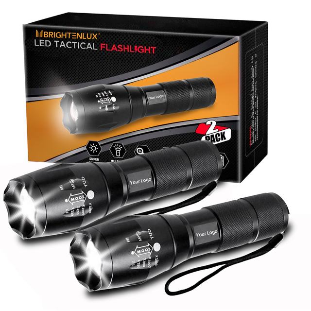 Super Bright USB ZOOM Taschenlampe Torch Light Linterna Alta Potencia EDC Powerful AAA Battery Mini LED Tactical Flashlight