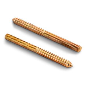Pernos de suspensión chapados en Aurichalceous de doble cabeza, tornillo de doble cabeza - Product Image 4
